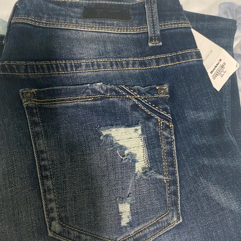 Brand New with Tags Buckle Black Bootcut Jeans. Size 29x32